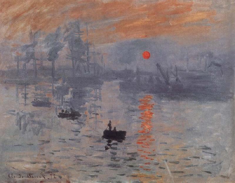 Claude Monet Sunrise